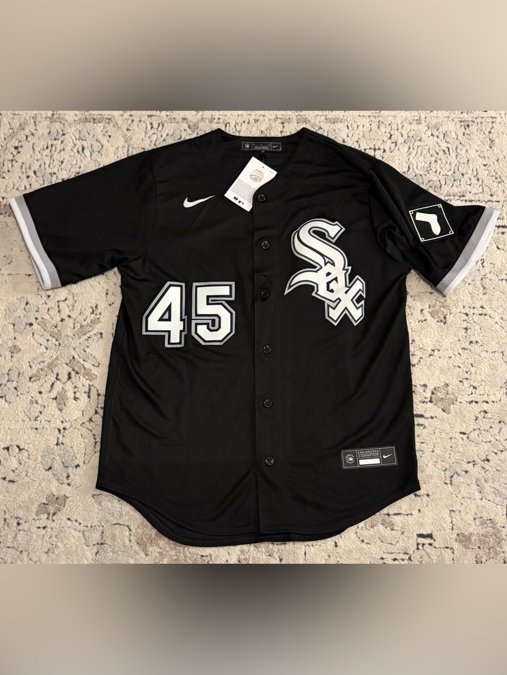 Nike Authentic Chicago White Sox Michael Jordan MLB Baseball Jersey Men's Sz: M